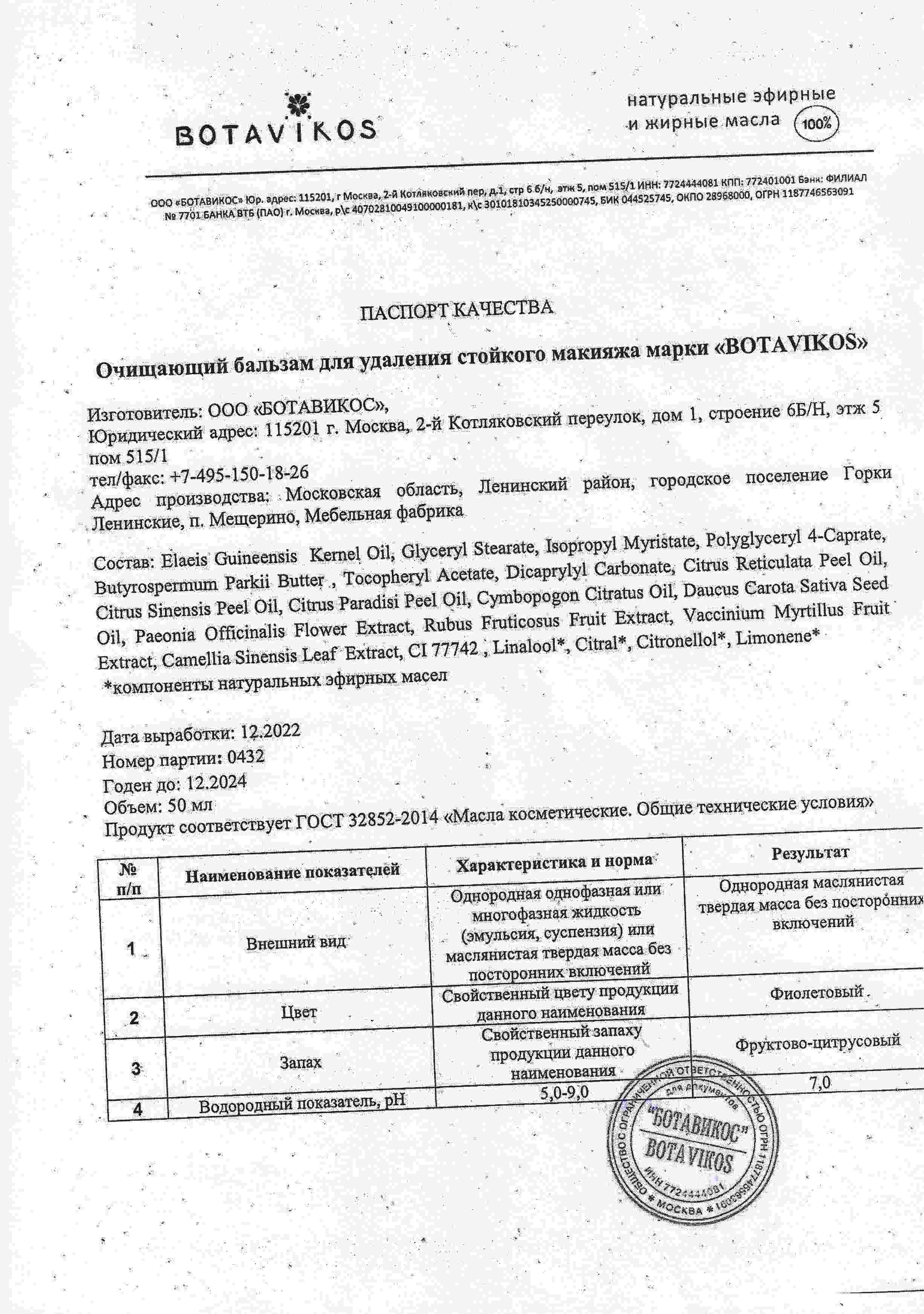 Паспорт №122022